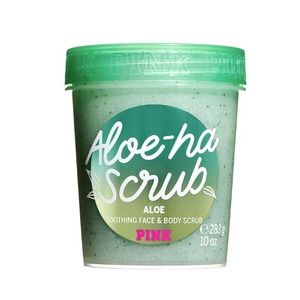 🎉VS~PINK🎉Aloe-Ha Scrub Soothing Face🎉Body Scrub